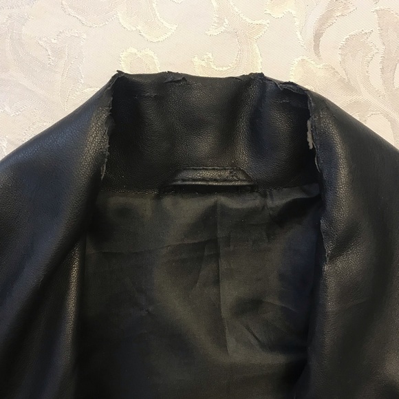 Riverdale South Side Serpents Black Faux Leather Jacket, Size M - Picture 7 of 11